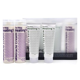 Moeta The New Healings Miracle Cream 250ml x 2p + Clean Spa Balm 130ml x 2p Special Set, 1 Set / 모에타 더 뉴 힐링스 미라클 크림 250ml x 2p + 클린 스파 밤 130ml x 2p 스페셜 세트, 1세트