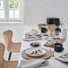 Costa Nova Ceramic Stoneware 9'' Salad Dessert Plate - Livia