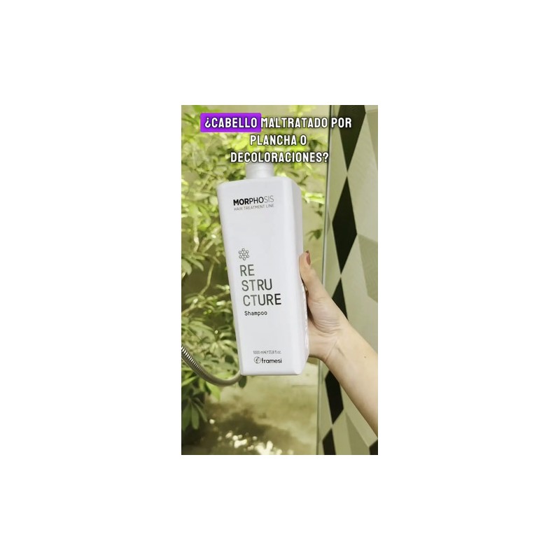 Shampoo Restructure Revitaliza Framesi Morphosis 1000 Ml