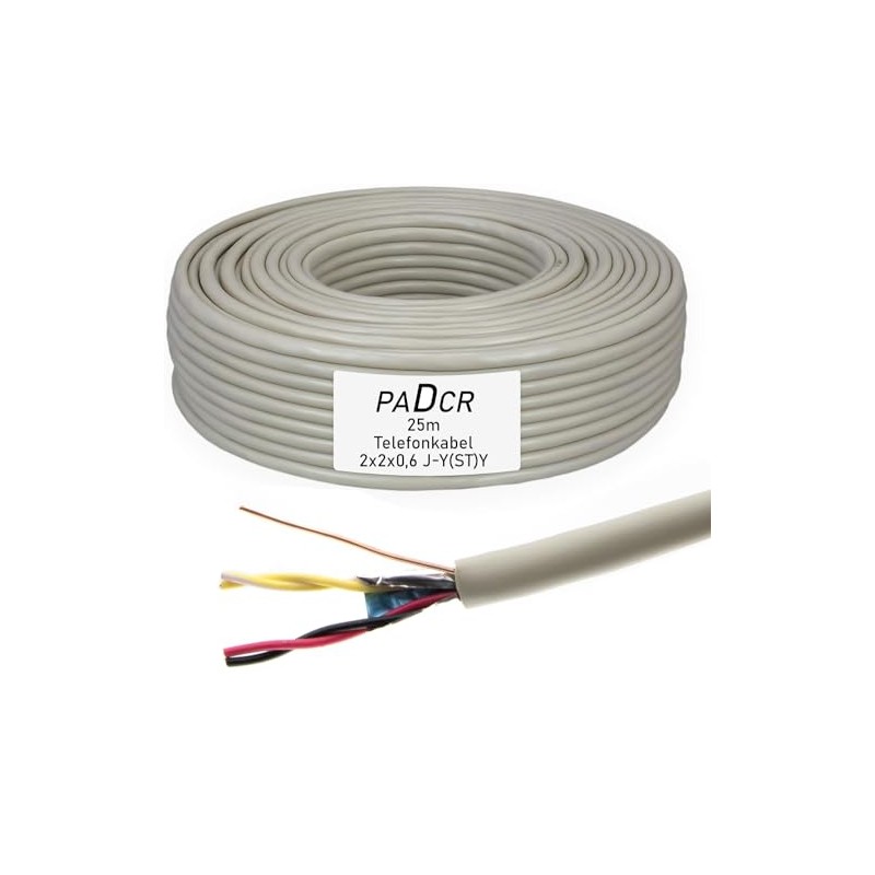 Jysty Telephone Cable Installation Cable 2 x 2 x 0.6