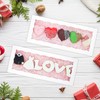 JOHOPACK 5pcs Cookie Boxes 12 x 5 x 1.5 Inch