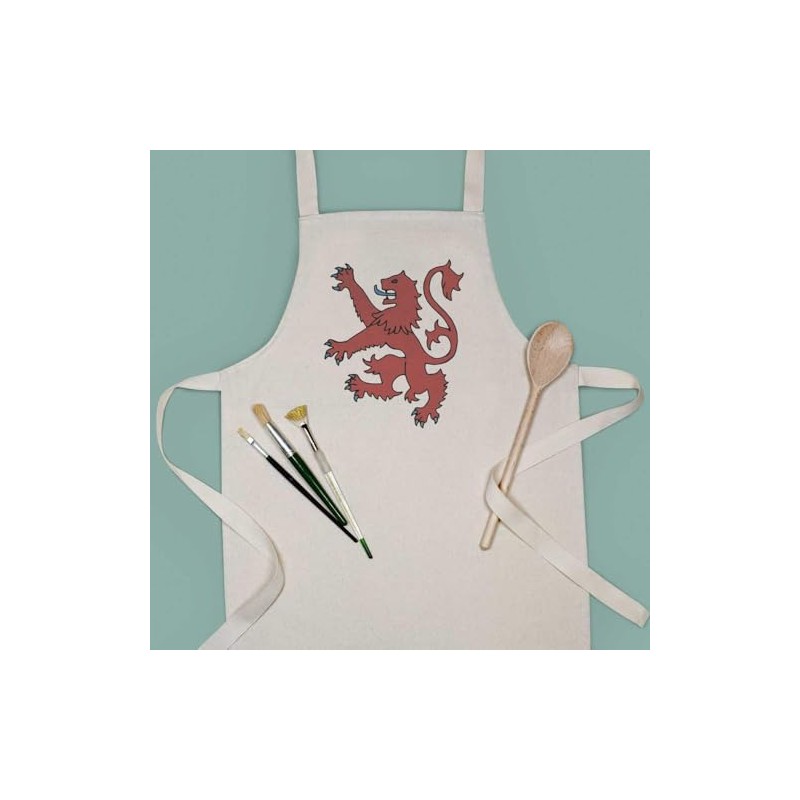 Azeeda 'Red Lion Rampant' Kid’s Cooking Apron (AP00075688)