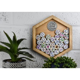 28th Wedding Anniversary 28 Reasons I Love You Wooden Wall Frame - Full Colour Love Tokens