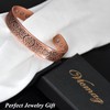 Vicmag Copper Bracelet for Men Ultra Strength Magnetic 99.99% Solid
