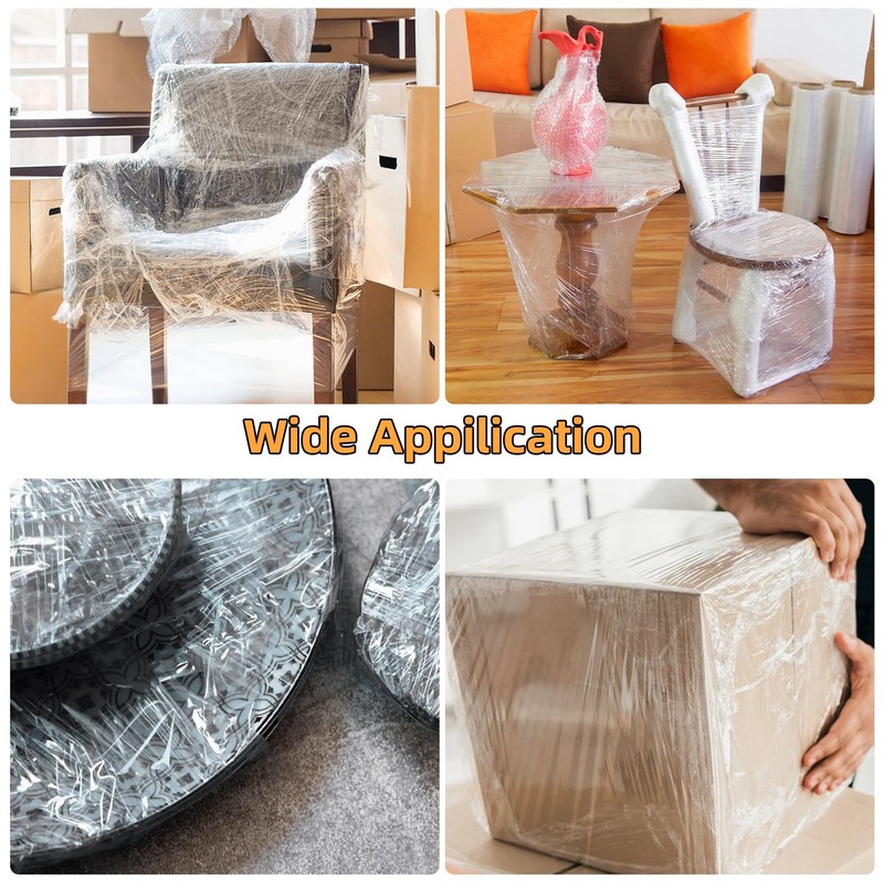 Mini Stretch Warp Film, 150m x 100mm Shrink Wrap Roll