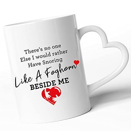 Mugged Off I Love You Snoring Funny Valentine’s Present Anniversary Birthday Gift for Men Women Husband Wife