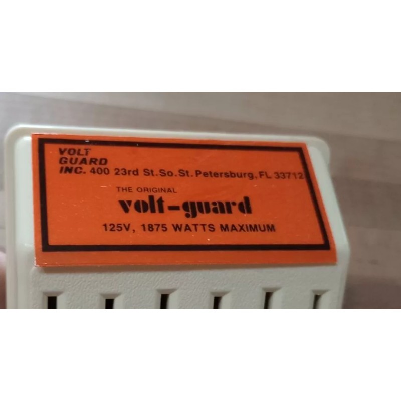 volt Guard The Original VOLT GUARD 6 Outlet Surge Protector