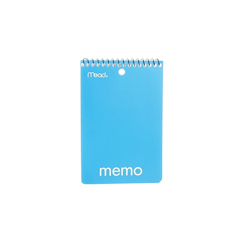 Mead - Memo Book, College Ruled, 6" x 4", Wirebound,