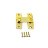 QCAA 2.5" x 2.65", Large, Heavy Forged Solid Brass Door