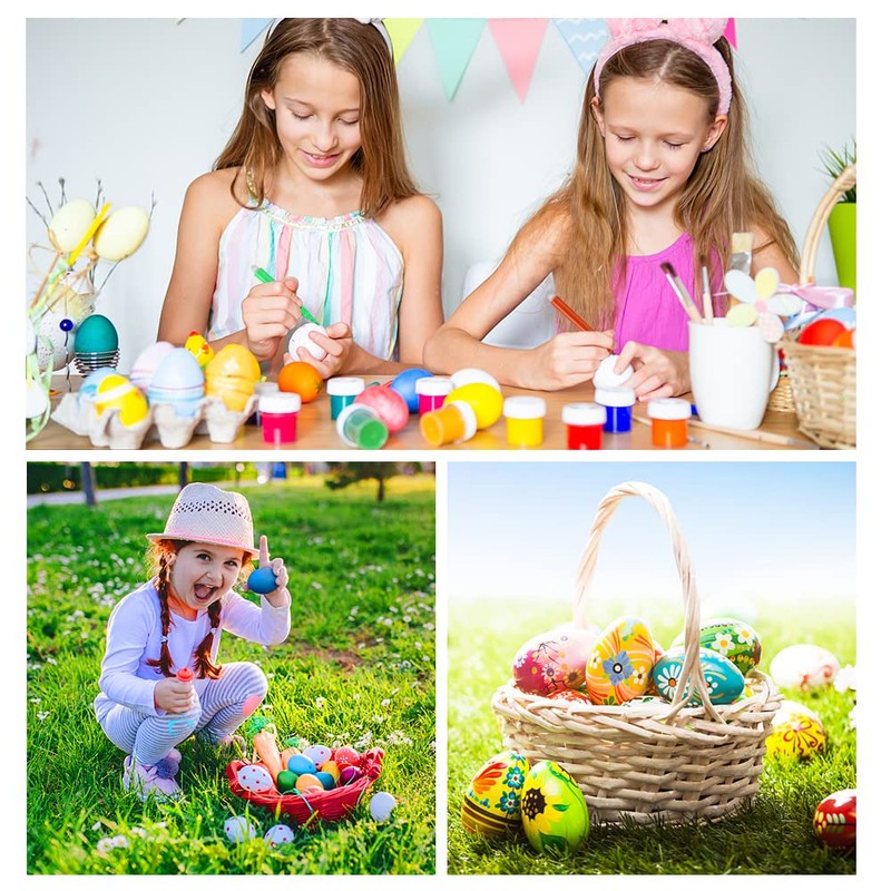 Easter eggs plastic white, Easter eggs decorative eggs, Easter eggs