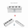 4 Cavities DIY Lipstick Mold Aluminum Alloy Lip Balm Maker