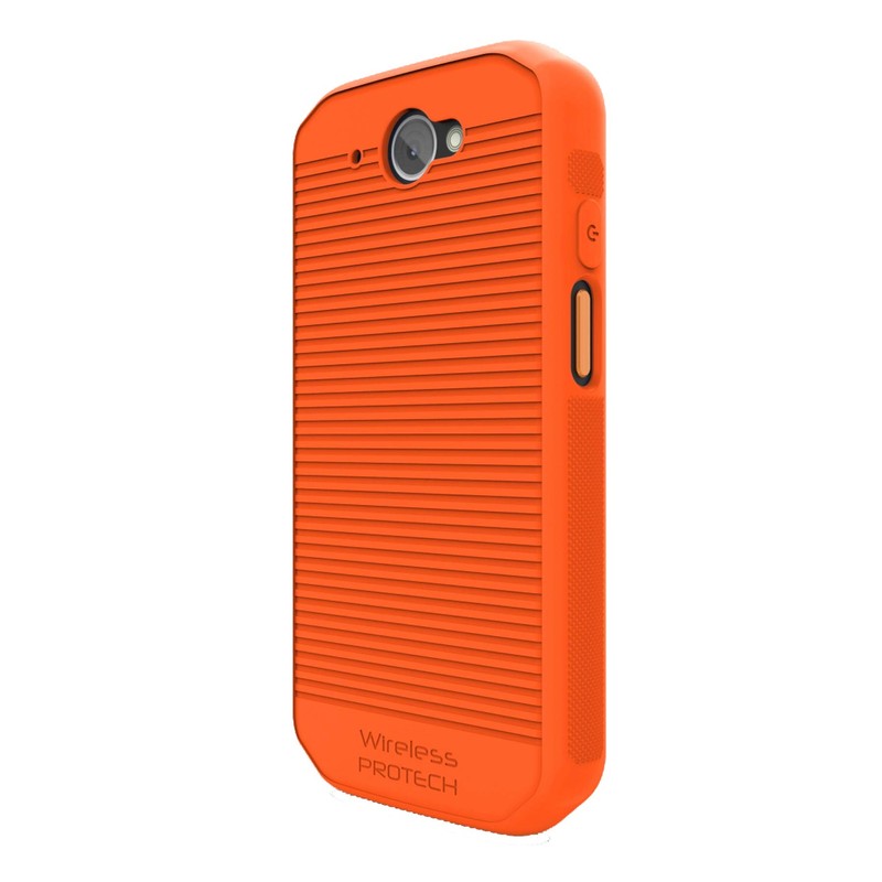 Wireless PROTECH Case Compatible with CAT S48C. Slim Flexible Rugged