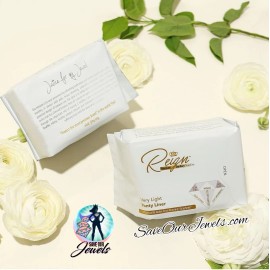Reign Pads / Jewel Pads / Non-Toxic Sanitary Napkins (w/ Nobel Prize Graphene) - Panty Liner with Wings