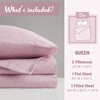 Intelligent Design Printed Microfiber Sheet Set, Soft Modern Bedroom Decor,