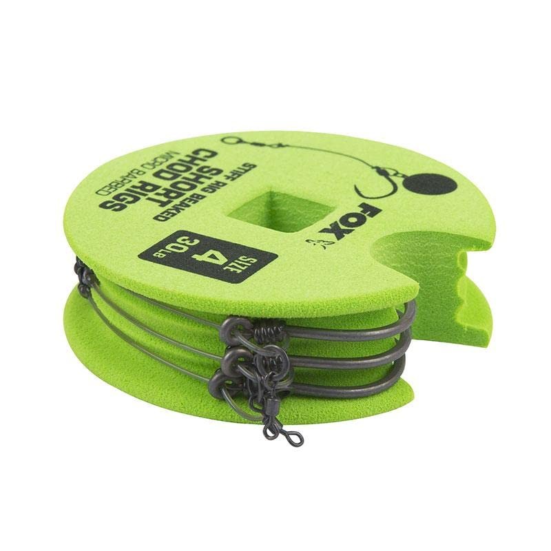 Fox Edges Micro-Barbed Chod Rigs For Fishing: Short - 7