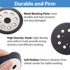 5 Inch Replacement Sander Pads Hook and Loop, 5" 8