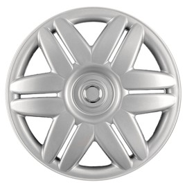 Hubcaps.com - Premium Quality 15 inch Silver Hubcaps fits 2000 and 2001 Toyota Camry, Heavy Duty Solid Clip Construction (Set of 4) (61104AMS-4)