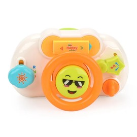 Hohhoo Baby Toys, Infant Toys for Baby Girl Boy, Steering Wheel Toy for Baby, Cause and Effect Toys for Year Old,Fisher Price Baby Toys, Baby Musical Toys,Educational Toys for 1Year Old,Gifts