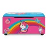 Delta Children JoJo Siwa Upholstered Storage Bench for Kids