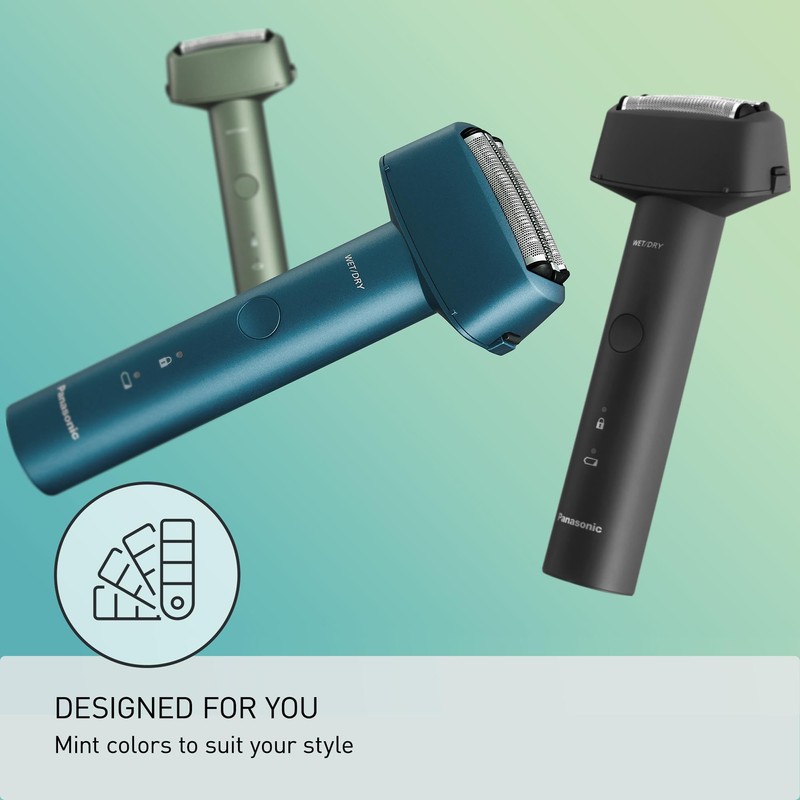 Panasonic Electric Razor for Men, Wet Dry Shaver with 3-Blade