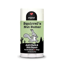 Squirrel's Nut Butter All Natural Anti Chafe Salve, aplicador de palo, 2.5 onzas