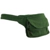 Guru-Shop Belt Bag, Festival Belly bag - Olive, Unisex Adults,