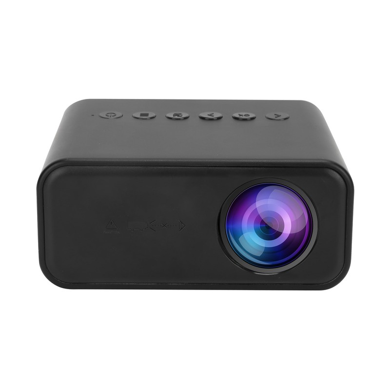 YT500 Mini Projector Portable Movie Projector with Audio and Video/USB/Memory