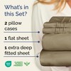 CGK Unlimited Extra Deep Twin XL Sheet Set - 4