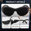 UpaClaire Welding Goggles All Around Safety Welding Lens Anti-Scratch Goggles
