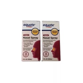 Equate Original Nasal Spray Oxymetazoline 12-Hour Relief 1.oz Exp:01/2027