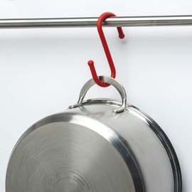 Zeal S Shape Hook, Red, One Size