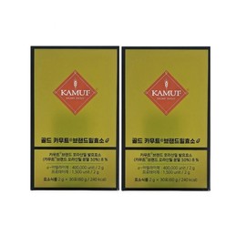 Grain On Gold Kamut Enzyme G Fermentation Enzyme 5 months, 60g, 2 boxes / 그레인온 골드 카무트효소G 발효효소 5개월, 60g, 2박스