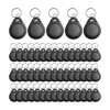 50pcs ID 125KHz RFID Writable Rewritable T5577 Key Fob for