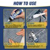 Fabric Glue Permanent Clear Washable - Instant Bond Leather Glue