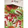 Vera Table Runner Red/Orange Lillies