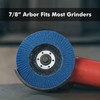 25 Pack Strip & Flap Disc Combo Set for Angle