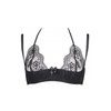 axami Women's Halter Neck Lifting Bra, black