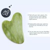 Baimei Rodillo De Jade Y Gua Sha Para Masaje Facial