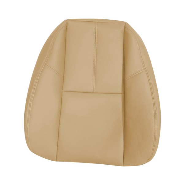 SecosAutoparts Driver or Passenger Lean Back Top Seat Cover Tan#333