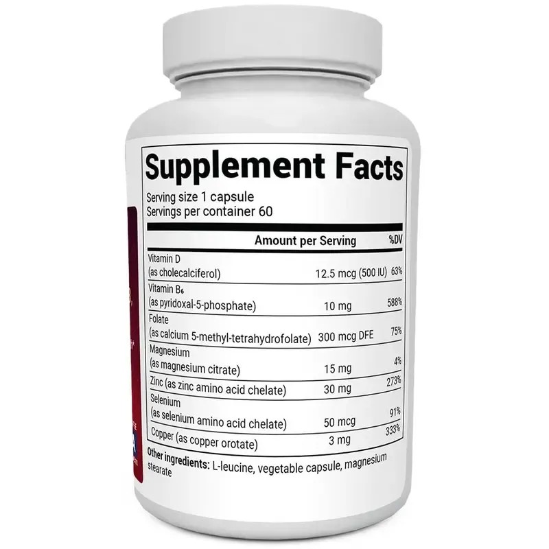 Zinc with Magnesium, Vitamin D3 and Selenium – 30 mg