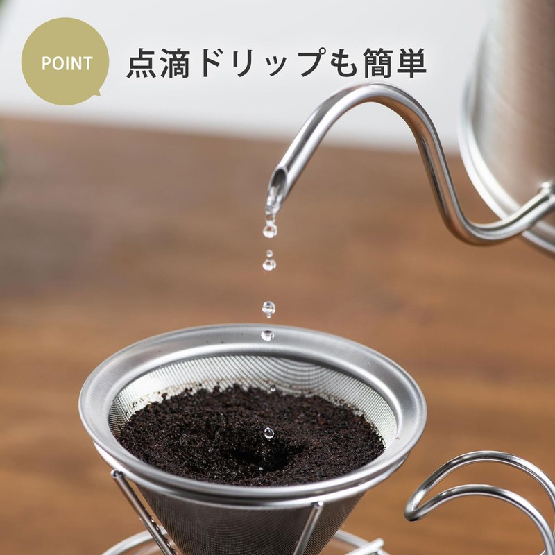 Shimomura Co., Ltd. ITTEKI Pro 46071 Coffee Instruments Drip Pot