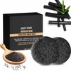 Gray Hair Reverse Bar Black Soap for Beard & Hair