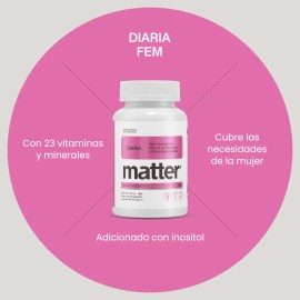 YOU MATTER - Diaria Fem, Multivitamínico Mujer - 60 cápsulas