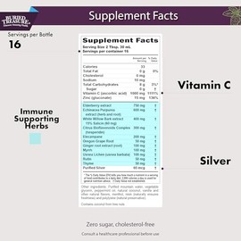 Buried Treasure ACF Advanced Immune Support - 16 oz, 16 Servings with Elderberry, Echinacea and Herbal Blend for Immunity Support