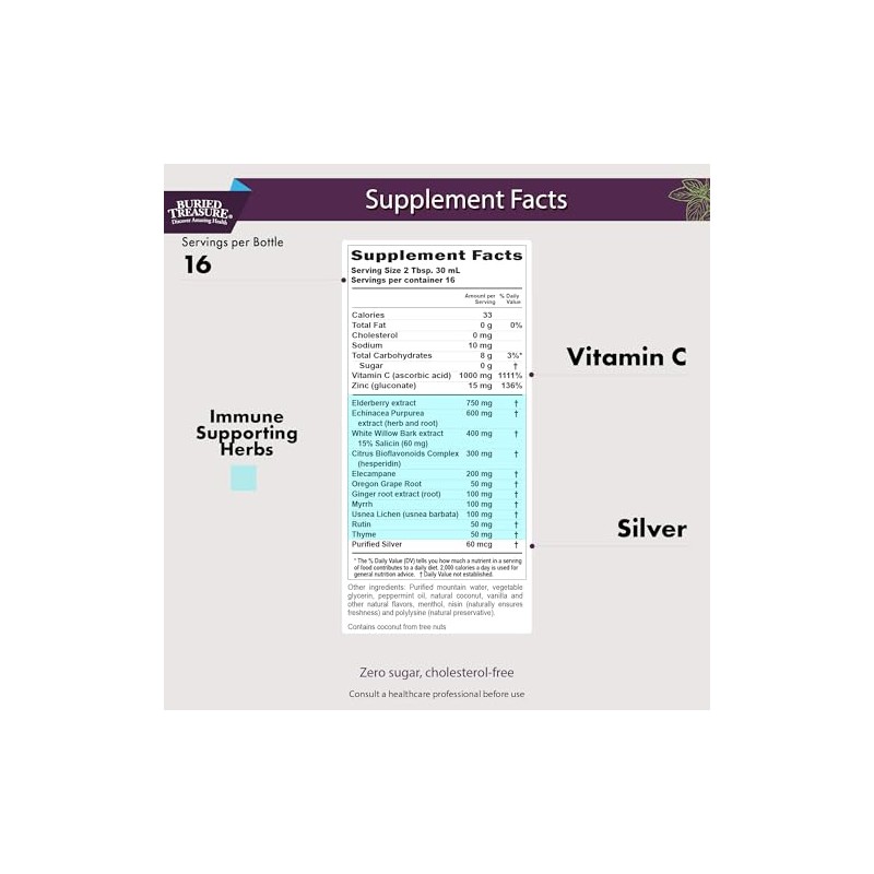 Buried Treasure ACF Advanced Immune Support - 16 oz, 16