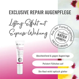 ARYA LAYA Exclusive Repair Eye Cream 15ml - Anti-Ageing Care Cream for All Skin Types, Rich Eye Care Reduces Light Puffiness and Dark Circles, Vegan