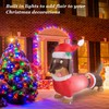 Inflatable Weiner Dog 1.5 Meters Illuminated Polyester Fiber Blow Up