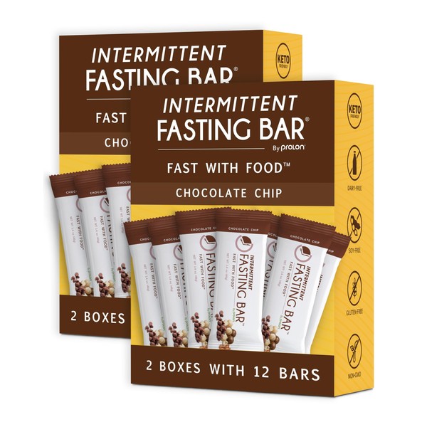 Fast Bar, Chocolate Chip | Gluten Free, Plant Based Protein
