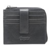 Esquire Oslo Credit Card Holder RFID Leather 10.5 cm, black,