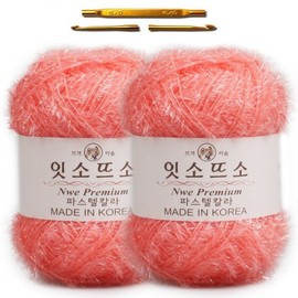 [Genuine] [Issottso] Heart-pounding heart-themed scrubbing brush 4-piece set Domestic large capacity, 2 stars / [정품][잇소뜨소] 심쿵하트 테마 수세미실 4종 세트 국산 큰용량, 2별